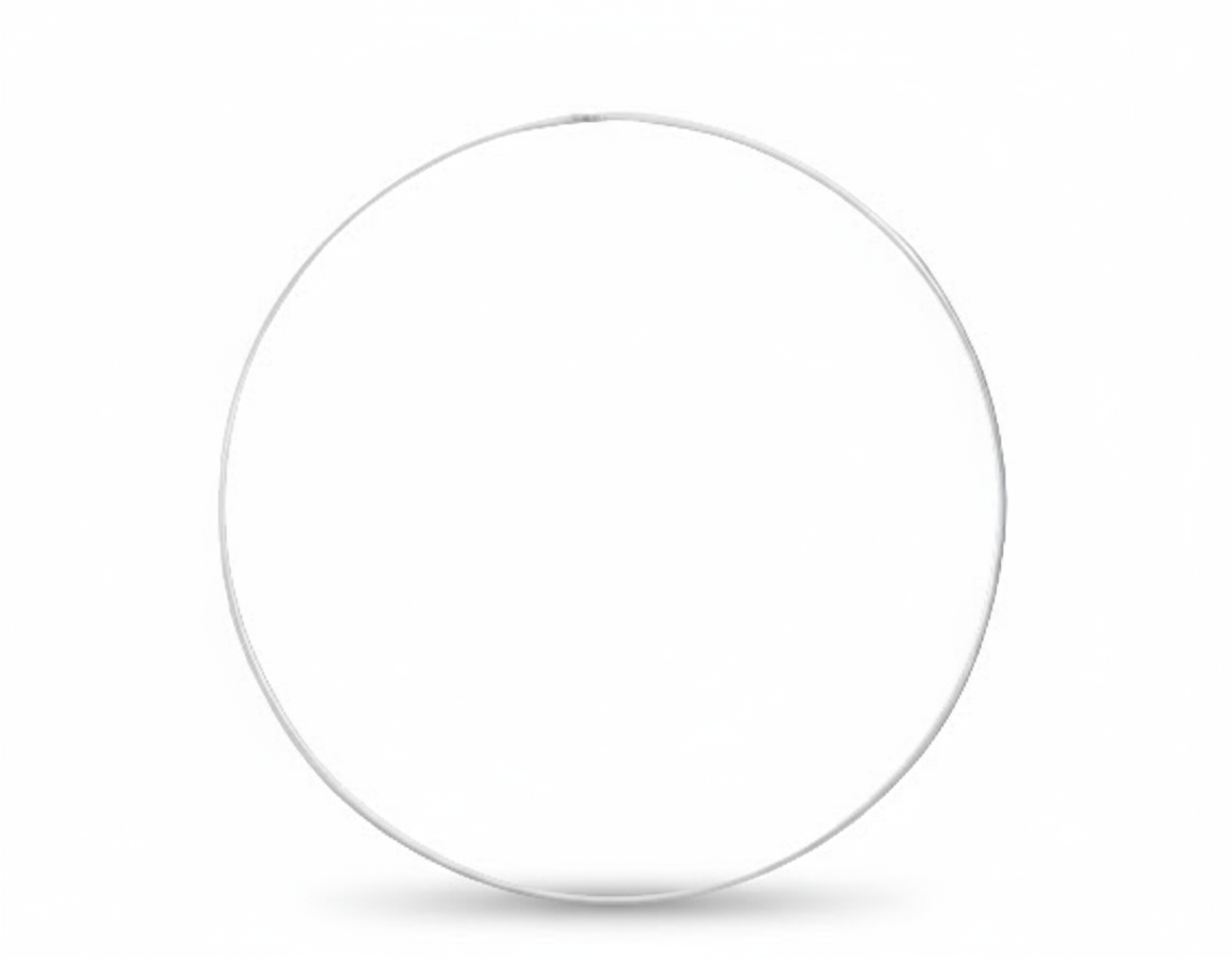 Anello bianco per creatività