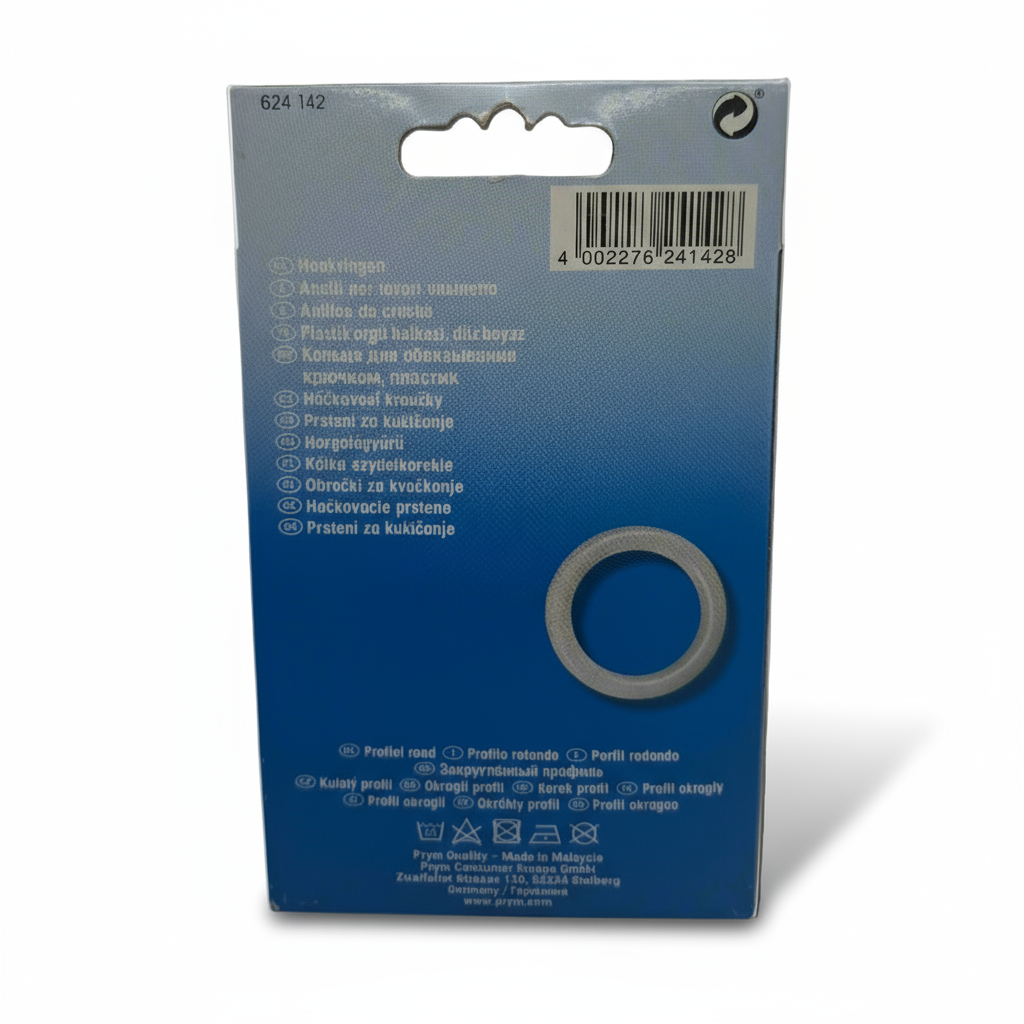 Anello plastica per lavori uncinetto