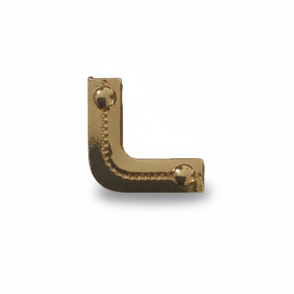 Angolare per borsa oro