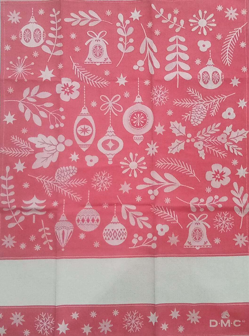 Asciugapiatti natalizio rosso decori
