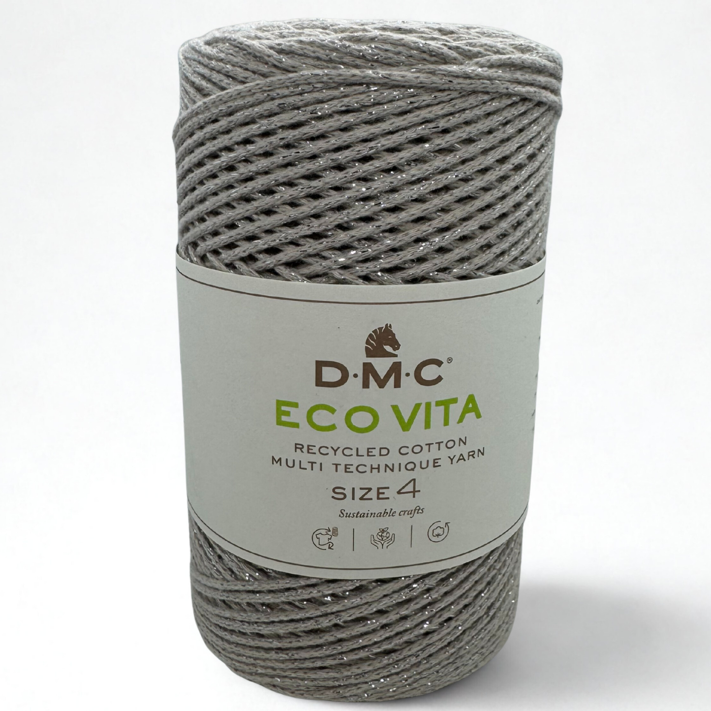 Cordino lurex tortora