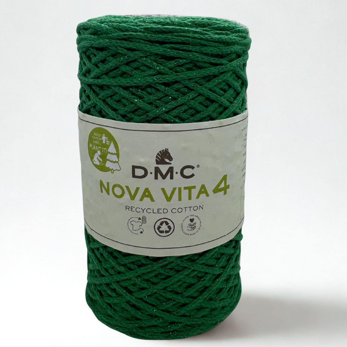 Cordino lurex verde