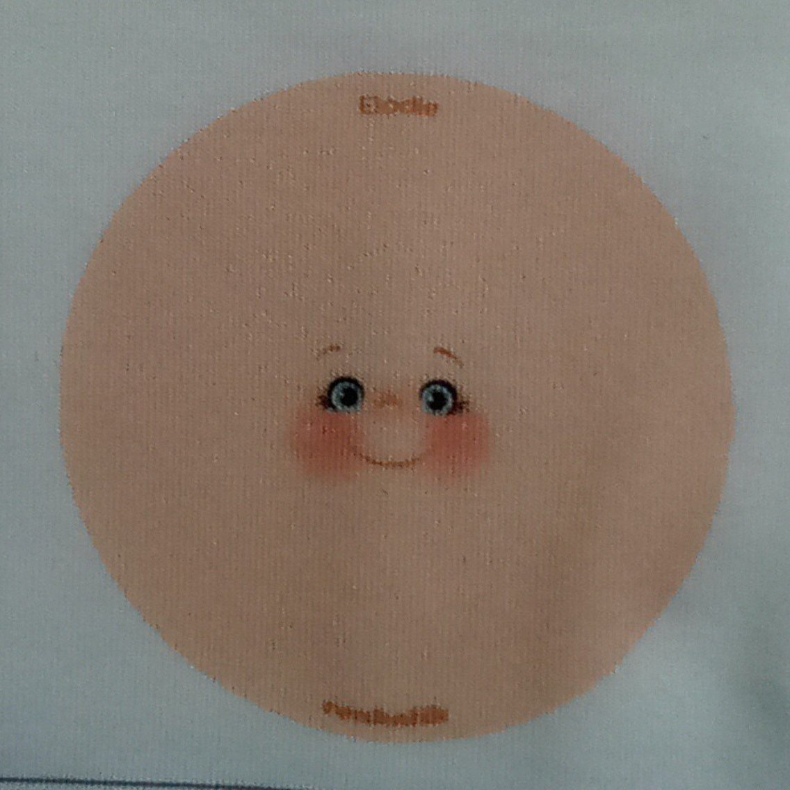 Faccine in tessuto microfibra per bambole Elodie