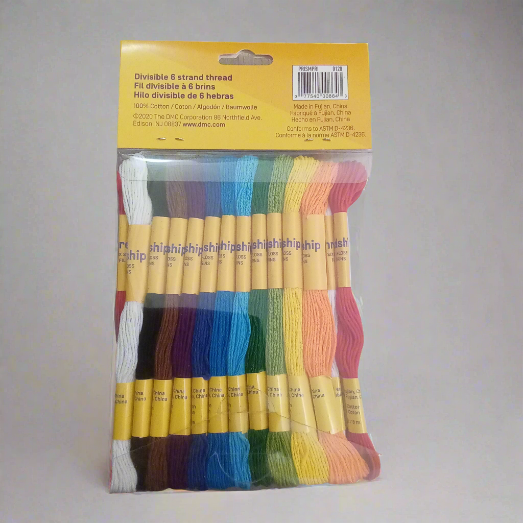 Filo cotone braccialetti amicizia colori primari
