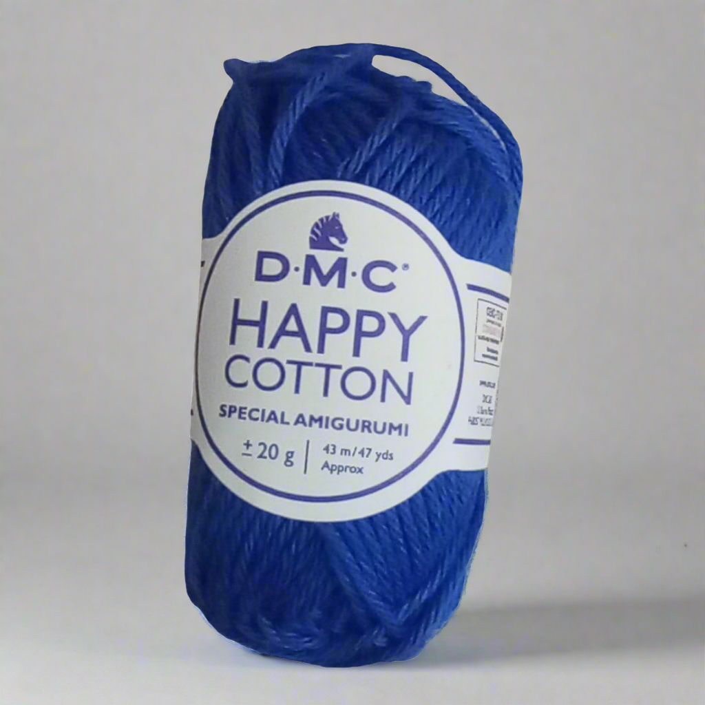 Filato cotone blu
