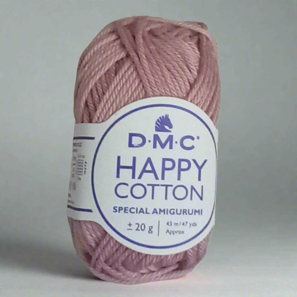 Filato cotone rosa cipria scuro