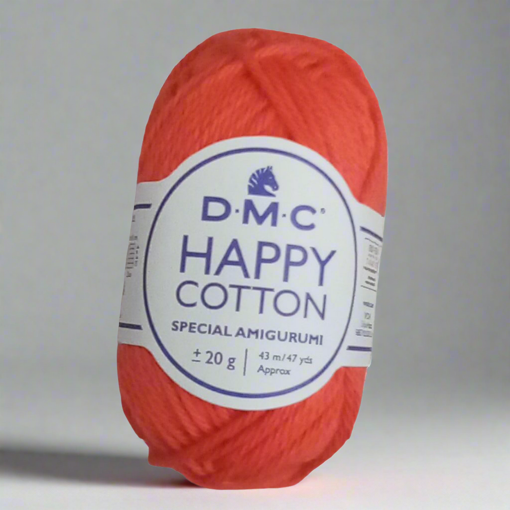 Filato cotone rosso ketchup