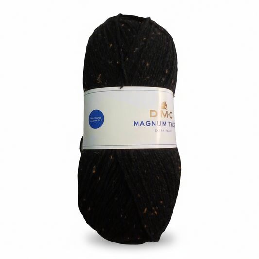 Filato misto lana nero melange