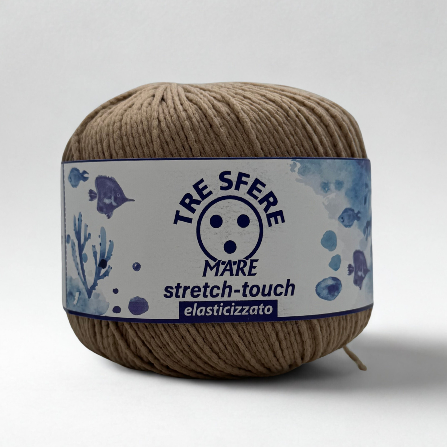 Filato per costume da bagno beige