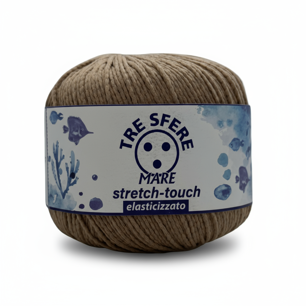 Filato per costume da bagno beige