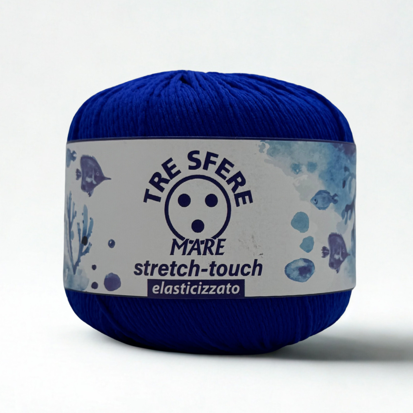 Filato per costume da bagno blu elettrico