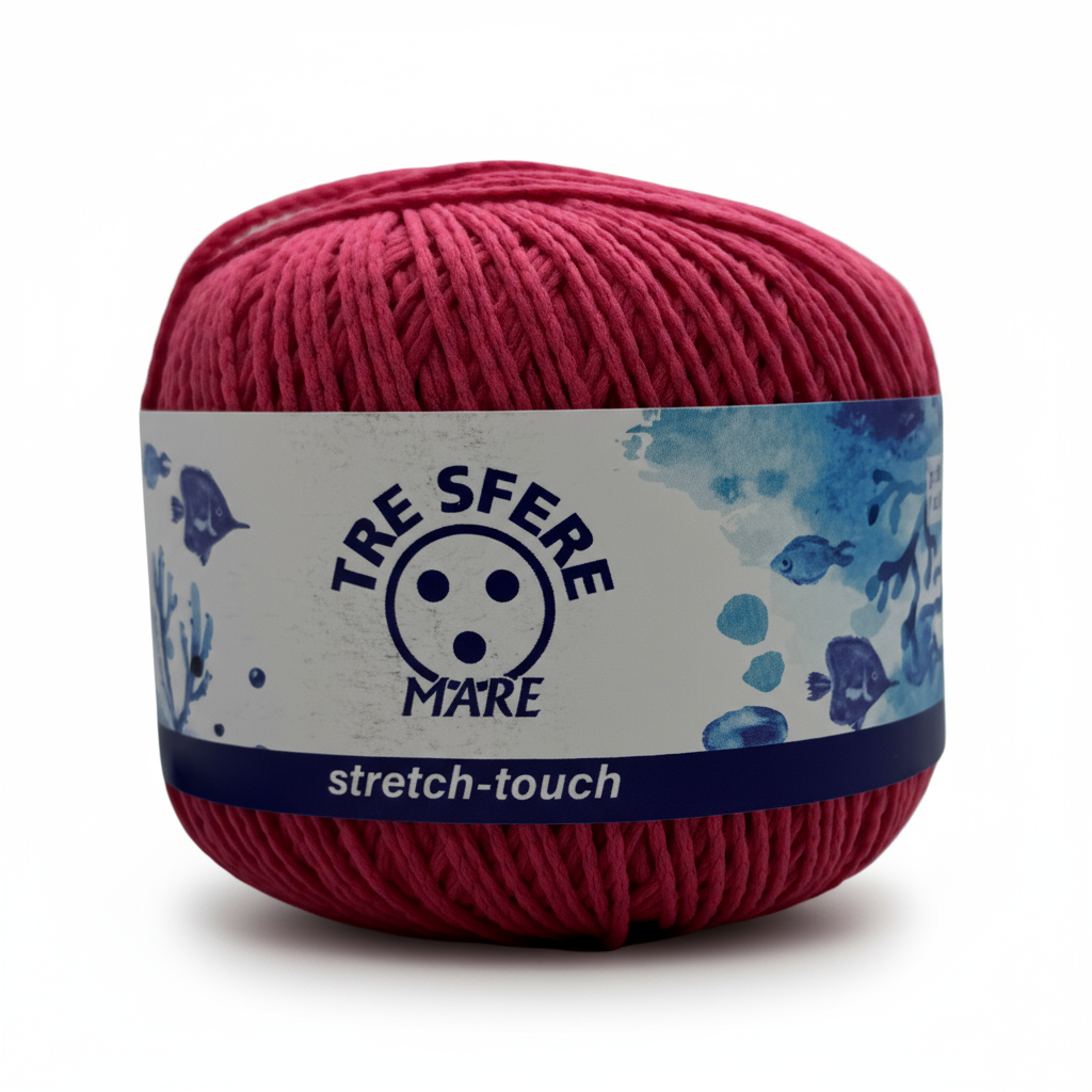 Filato per costume da bagno fucsia