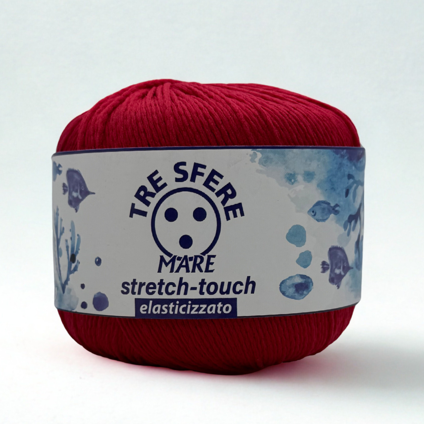 Filato per costume da bagno rosso