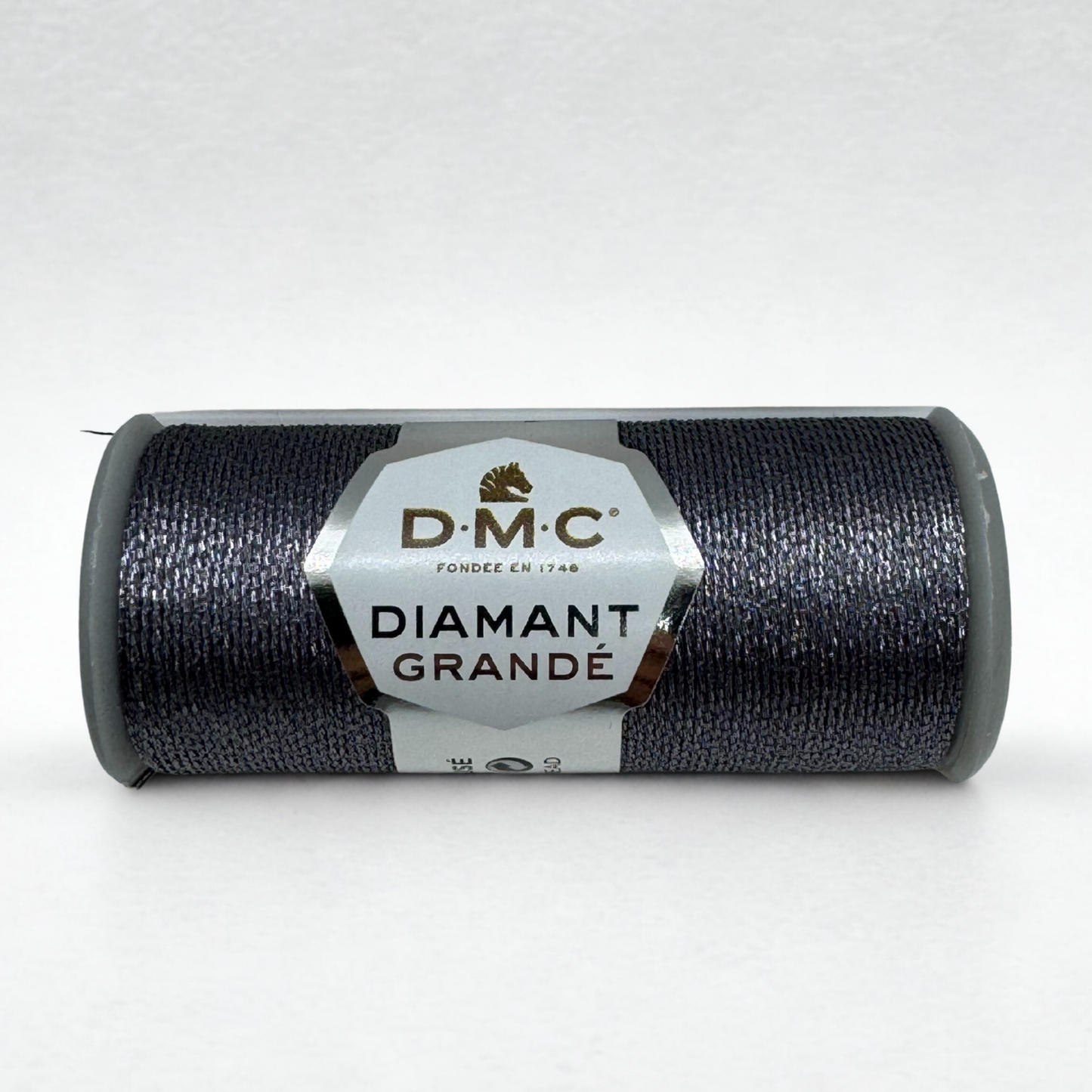 Filato uncinetto per gioielli dmc argento scuro