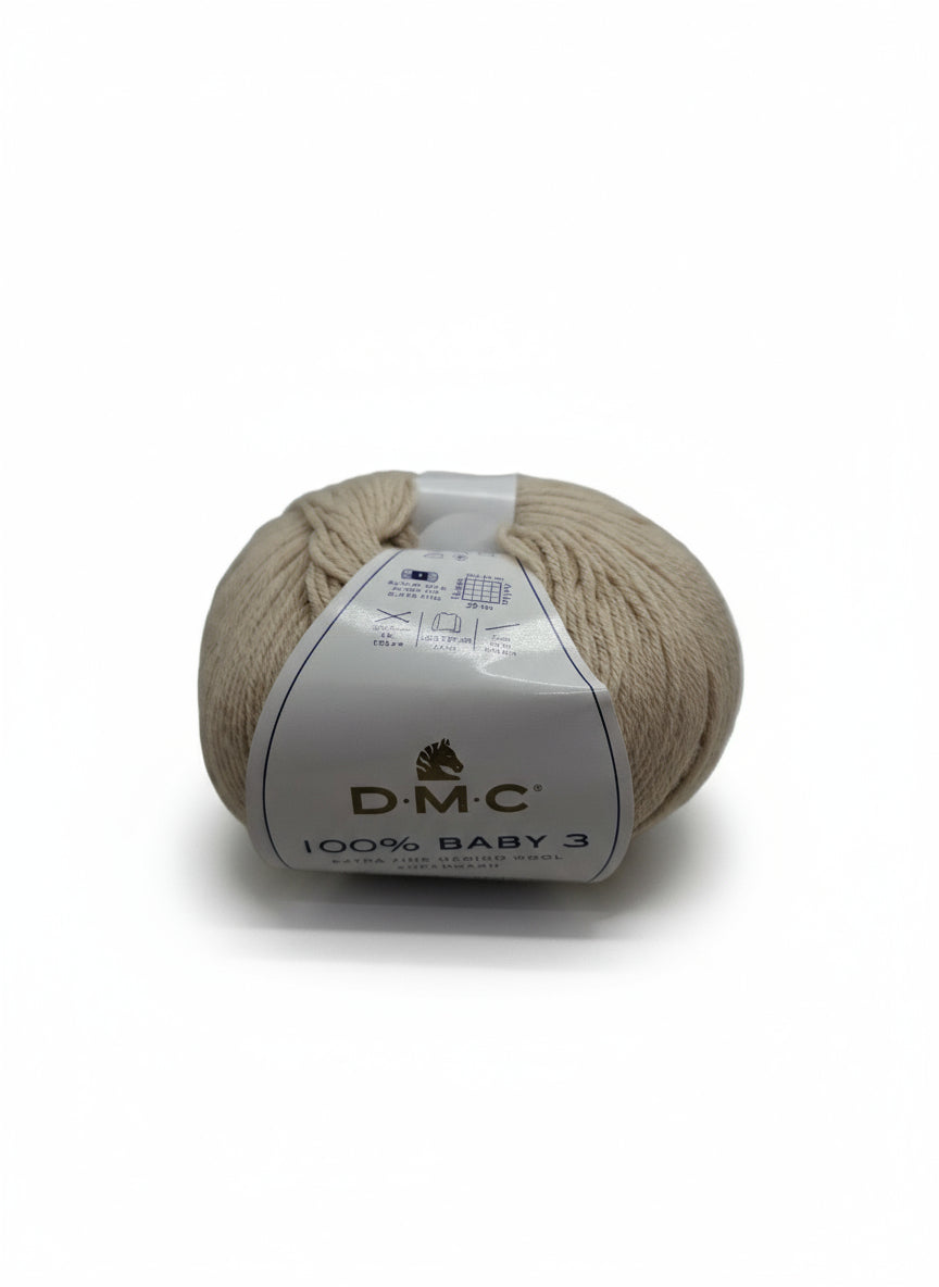 Filato merino beige