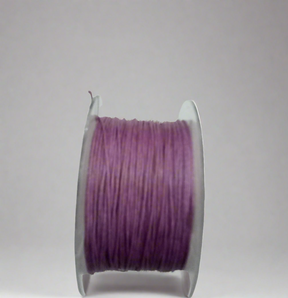 Filo cerato cotone per gioielli viola