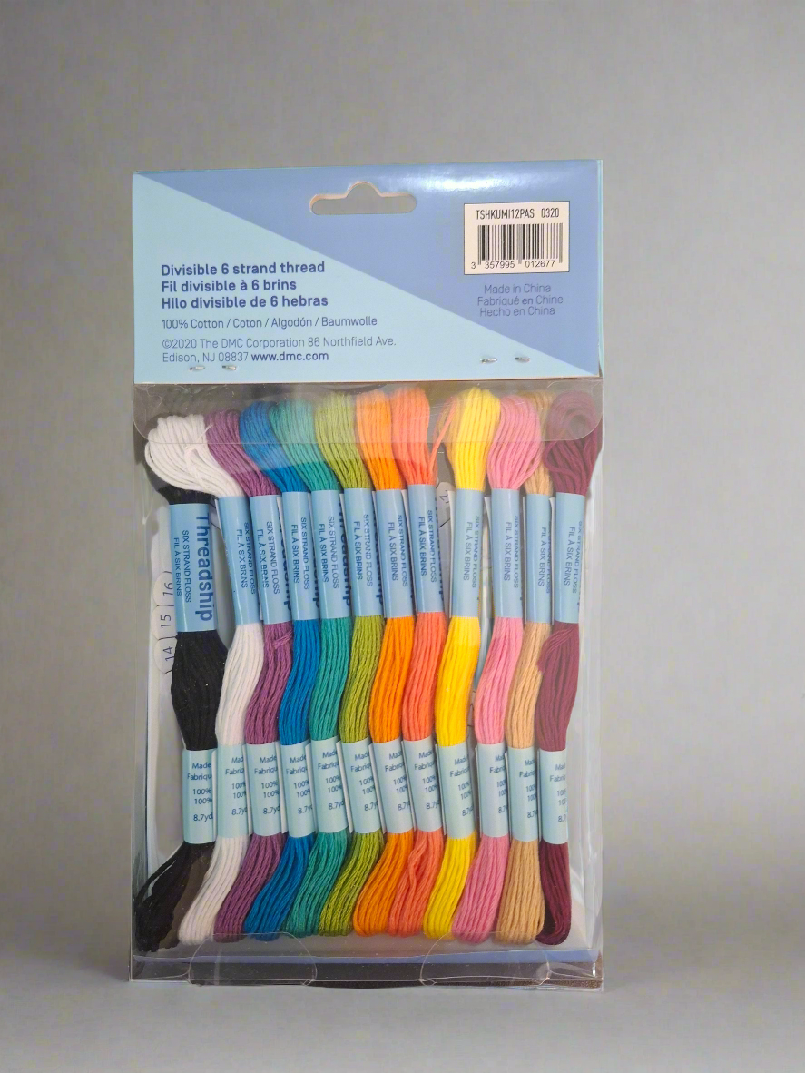 Filo cotone braccialetti colori primari