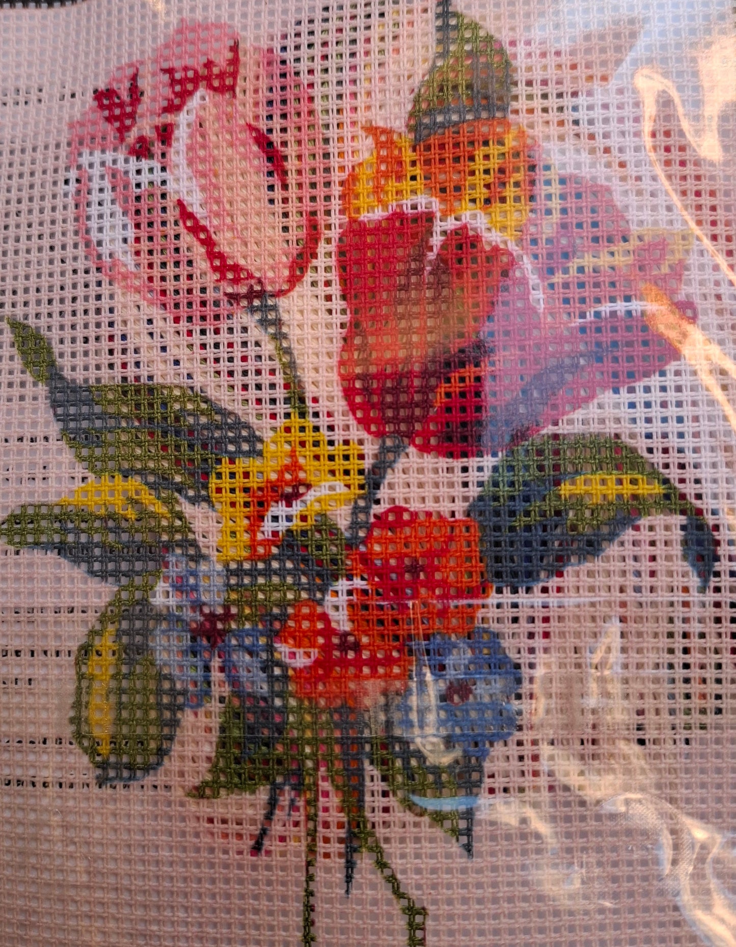 Fiori mezzo punto 11B