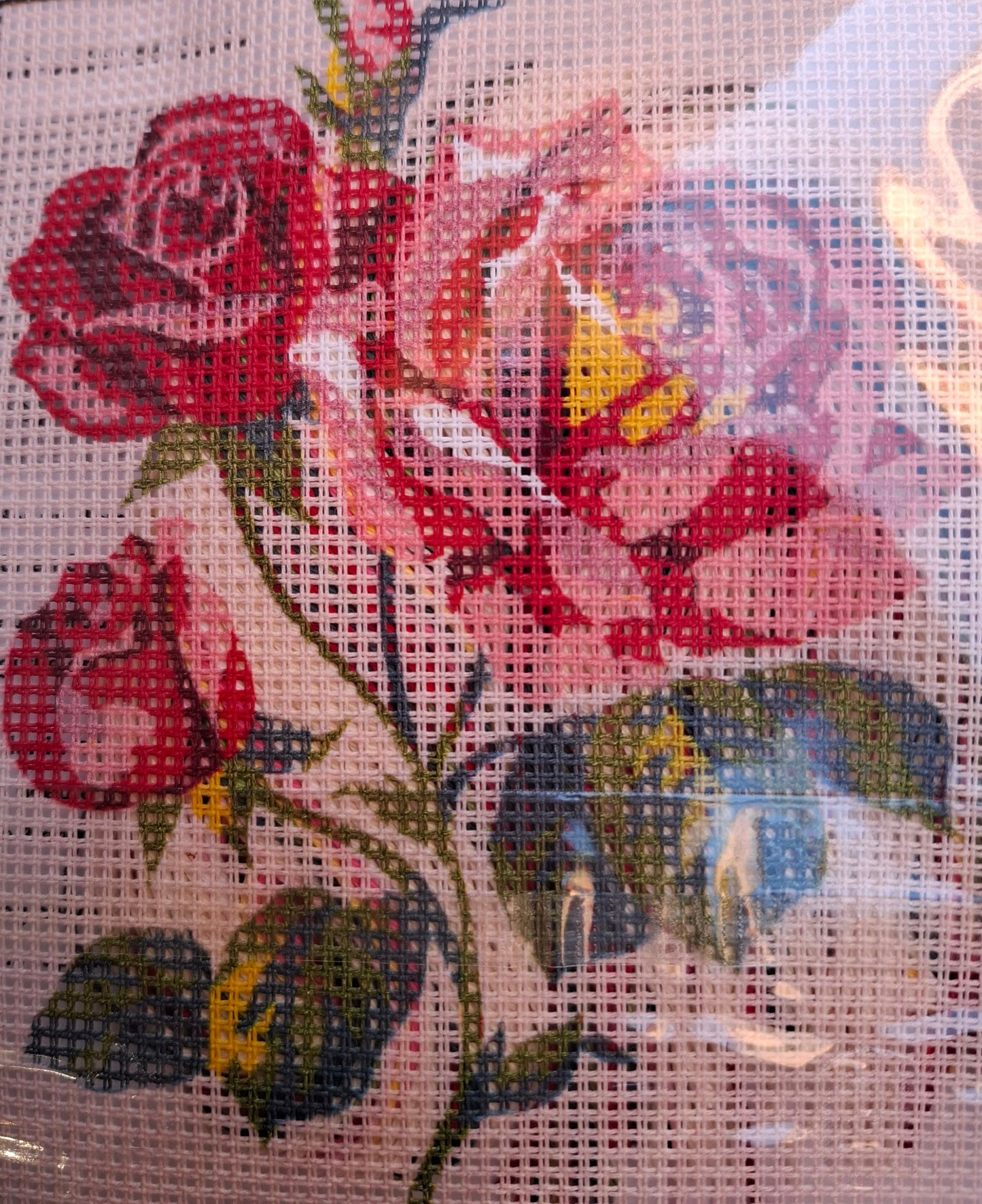 Fiori mezzo punto 11C