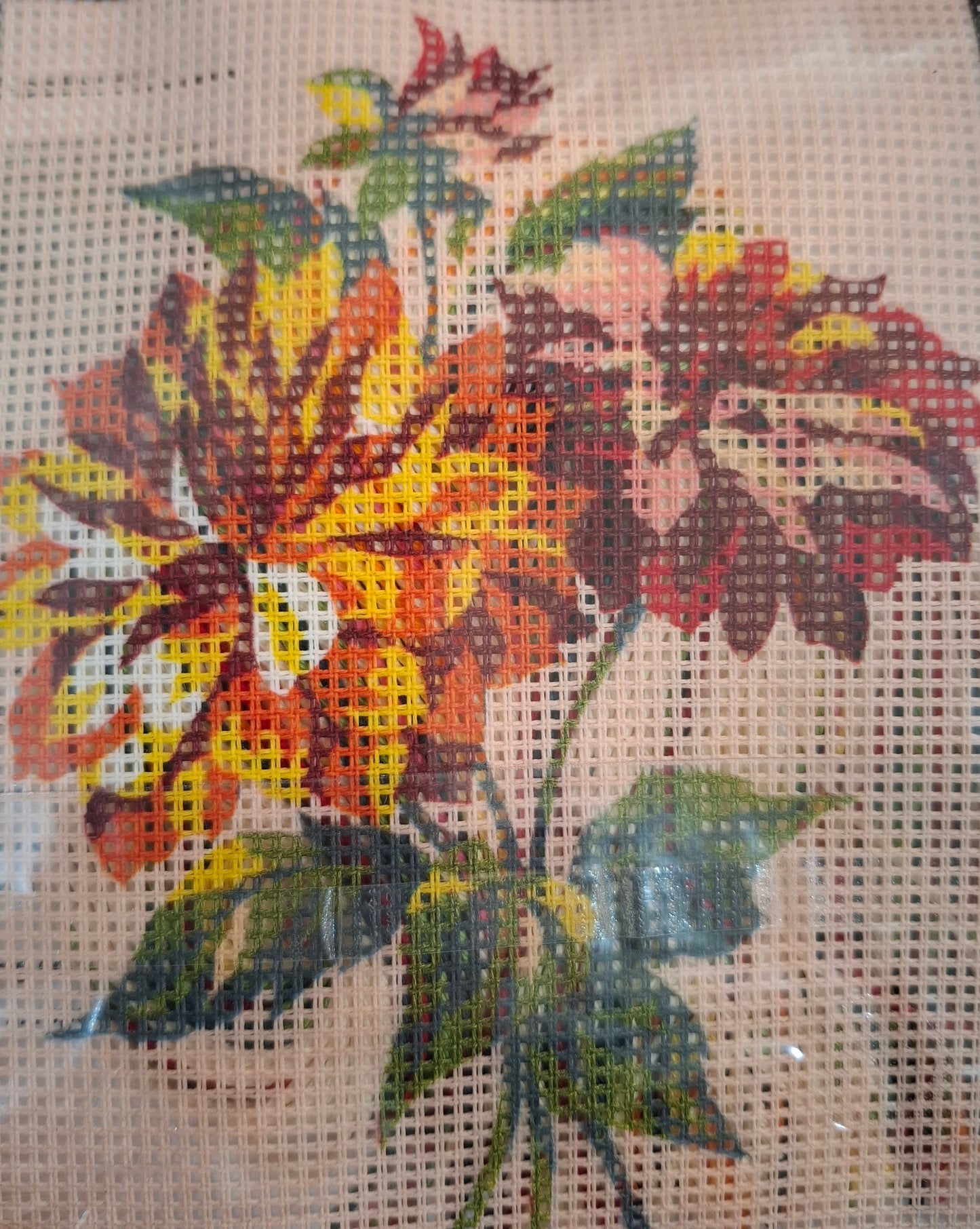 Fiori mezzo punto 11D
