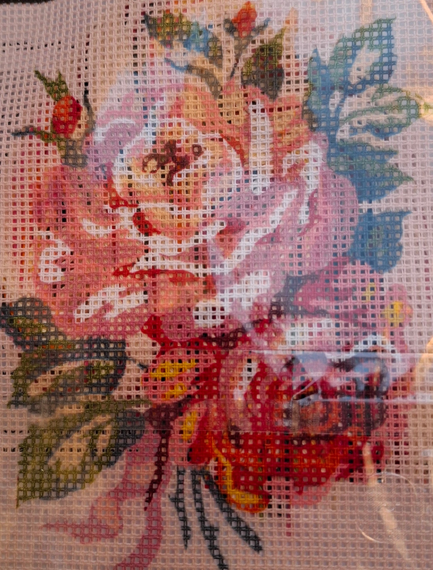 Fiori mezzo punto 11E
