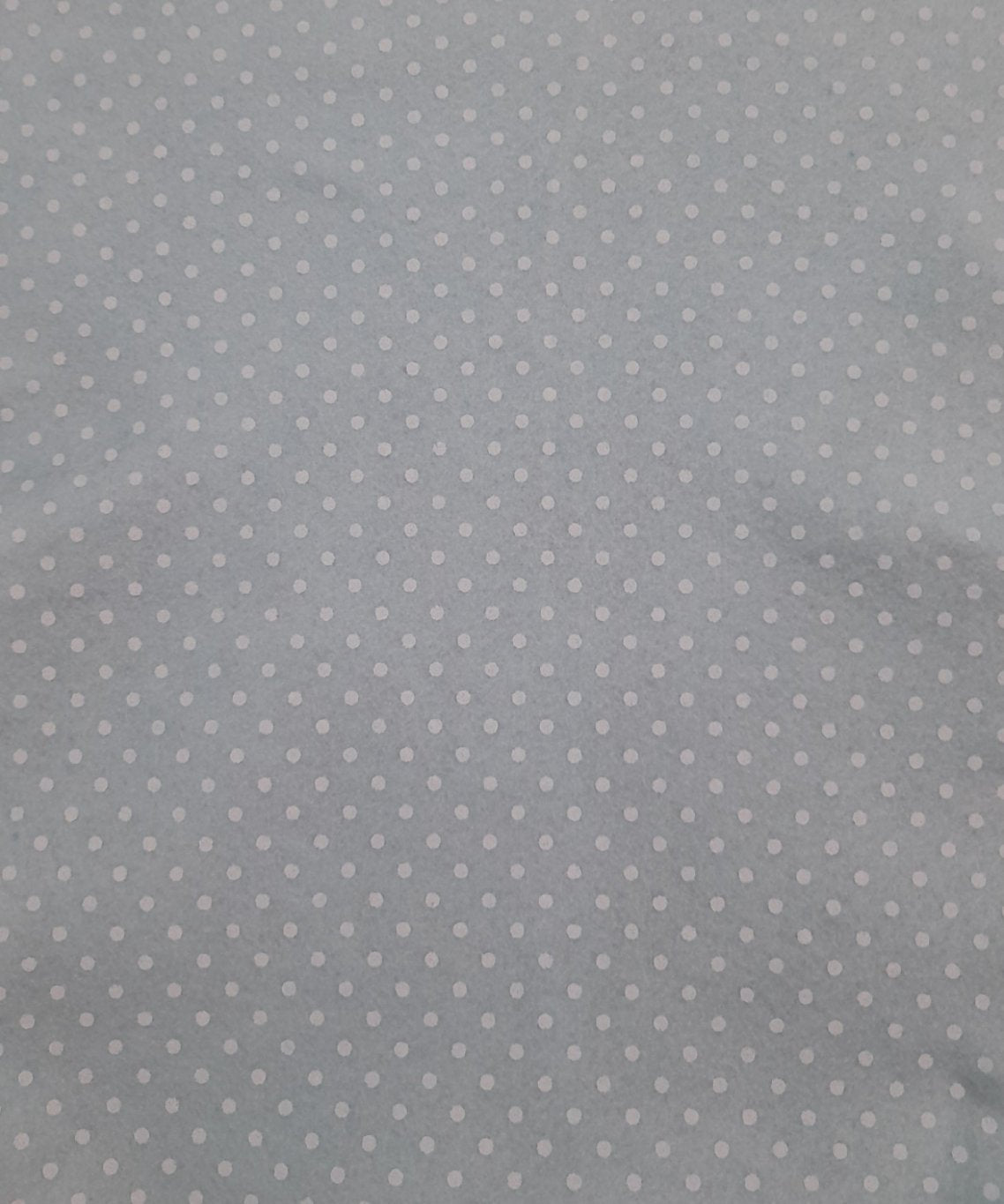 Foglio pannolenci stampato azzurro pois