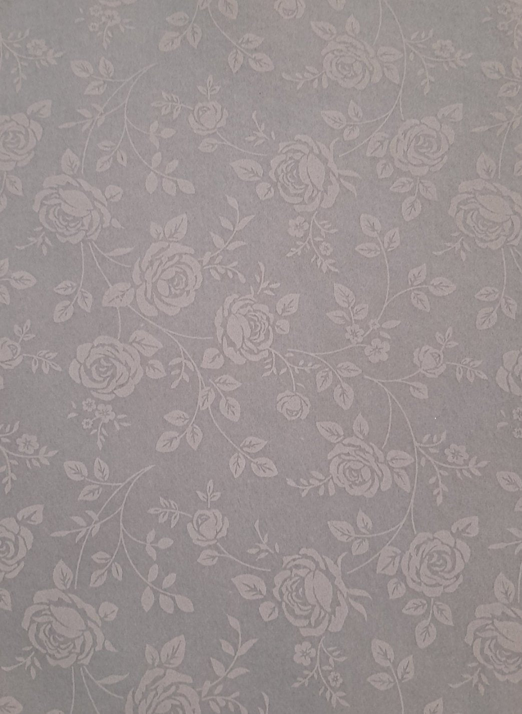 Foglio pannolenci stampato rose