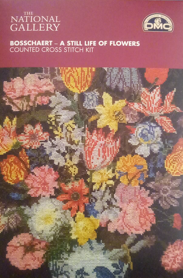 Kit punto croce fiori national gallery