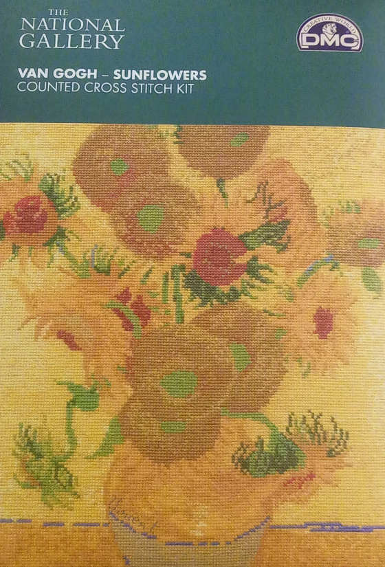 Kit punto croce girasoli di van gogh