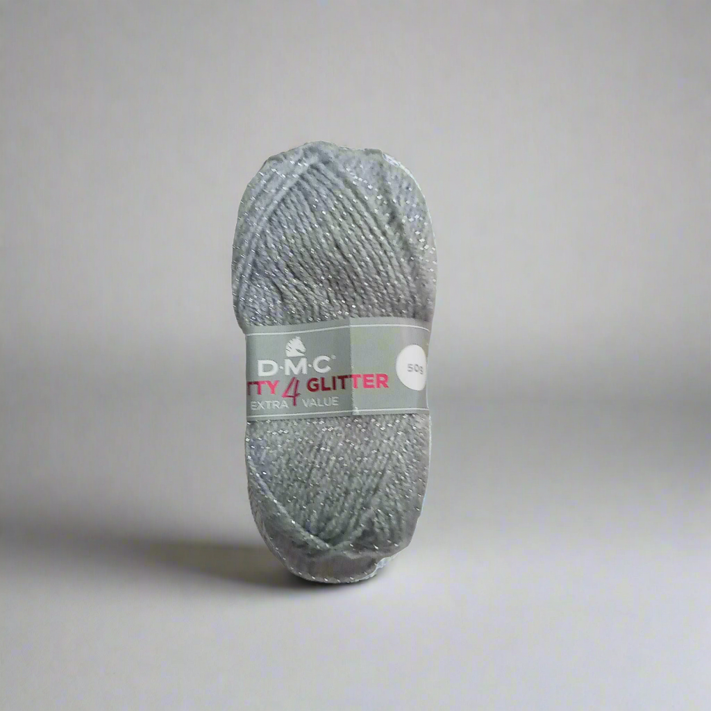 Knitty glitter argento