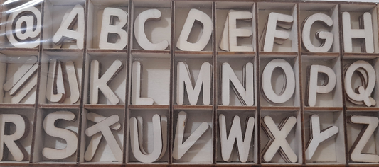 Lettere in legno