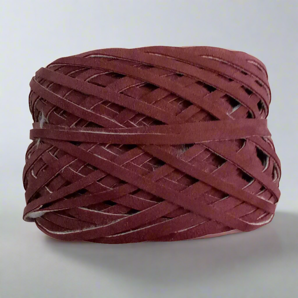 Nastro ecopelle bordeaux