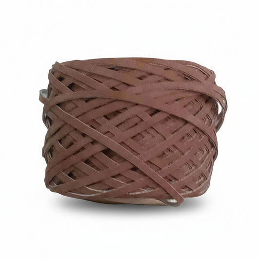 Nastro ecopelle cioccolato