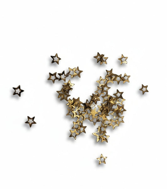 Paillettes stelline dorate