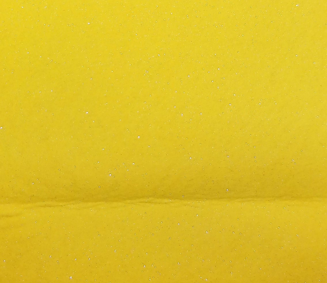 Pannolenci glitter giallo