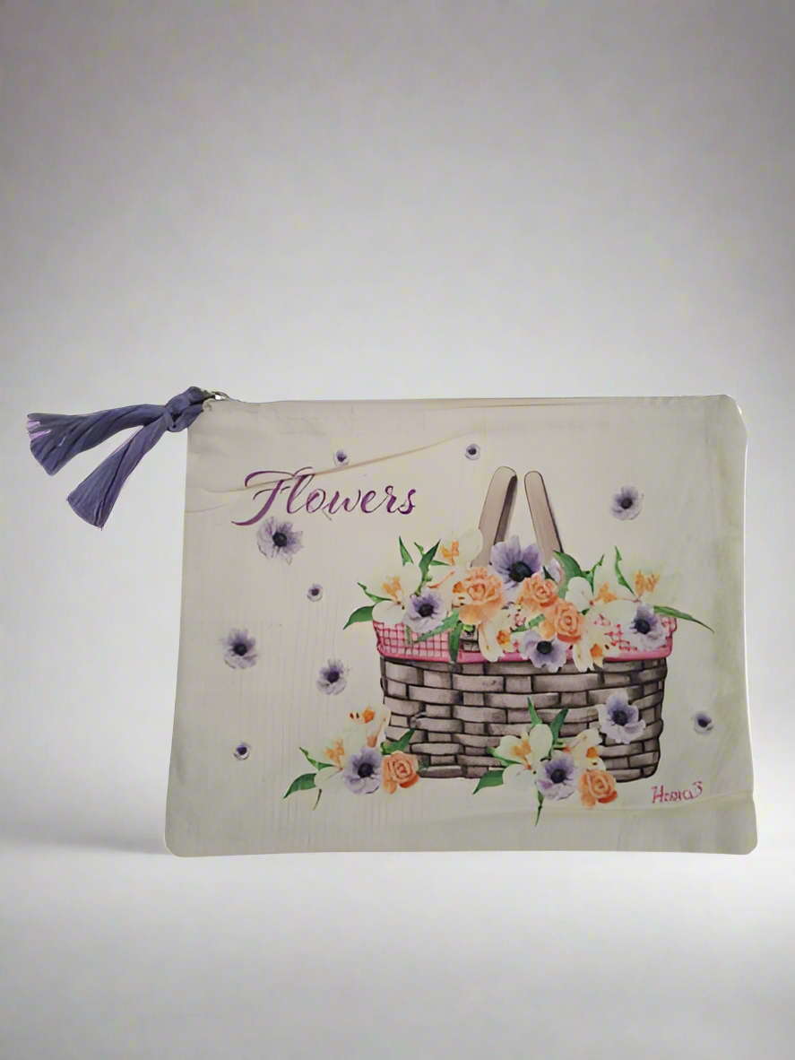 Pochette cestino fiori