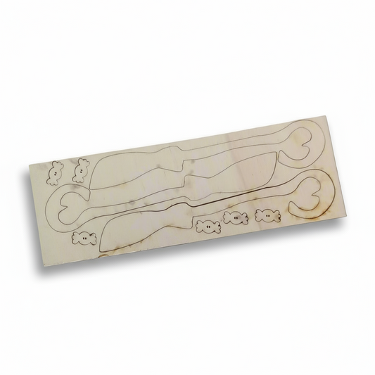 Set scopa legno befana