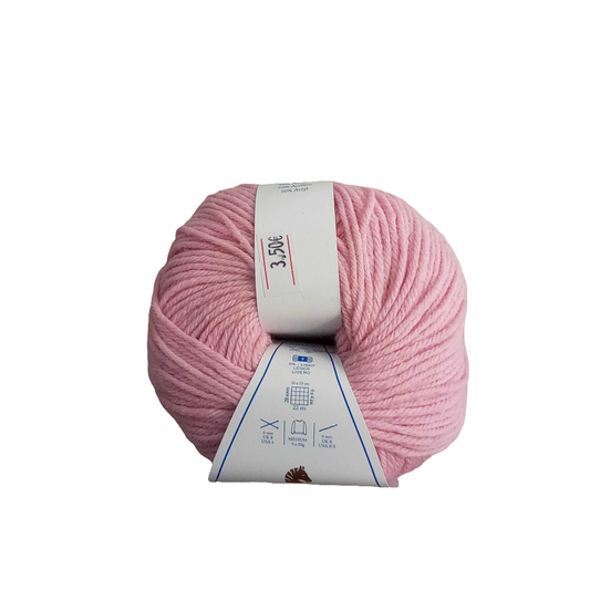 Filato merino rosa