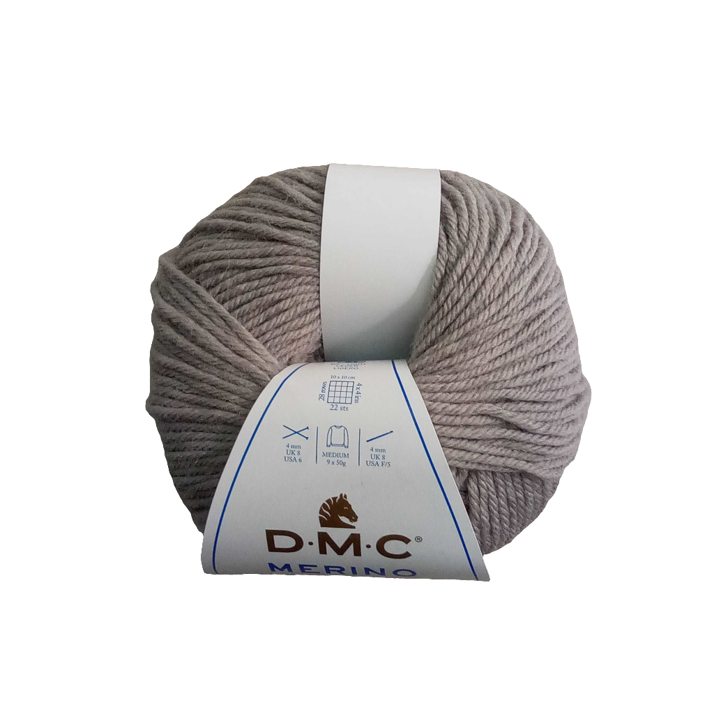 Filato merino grigio