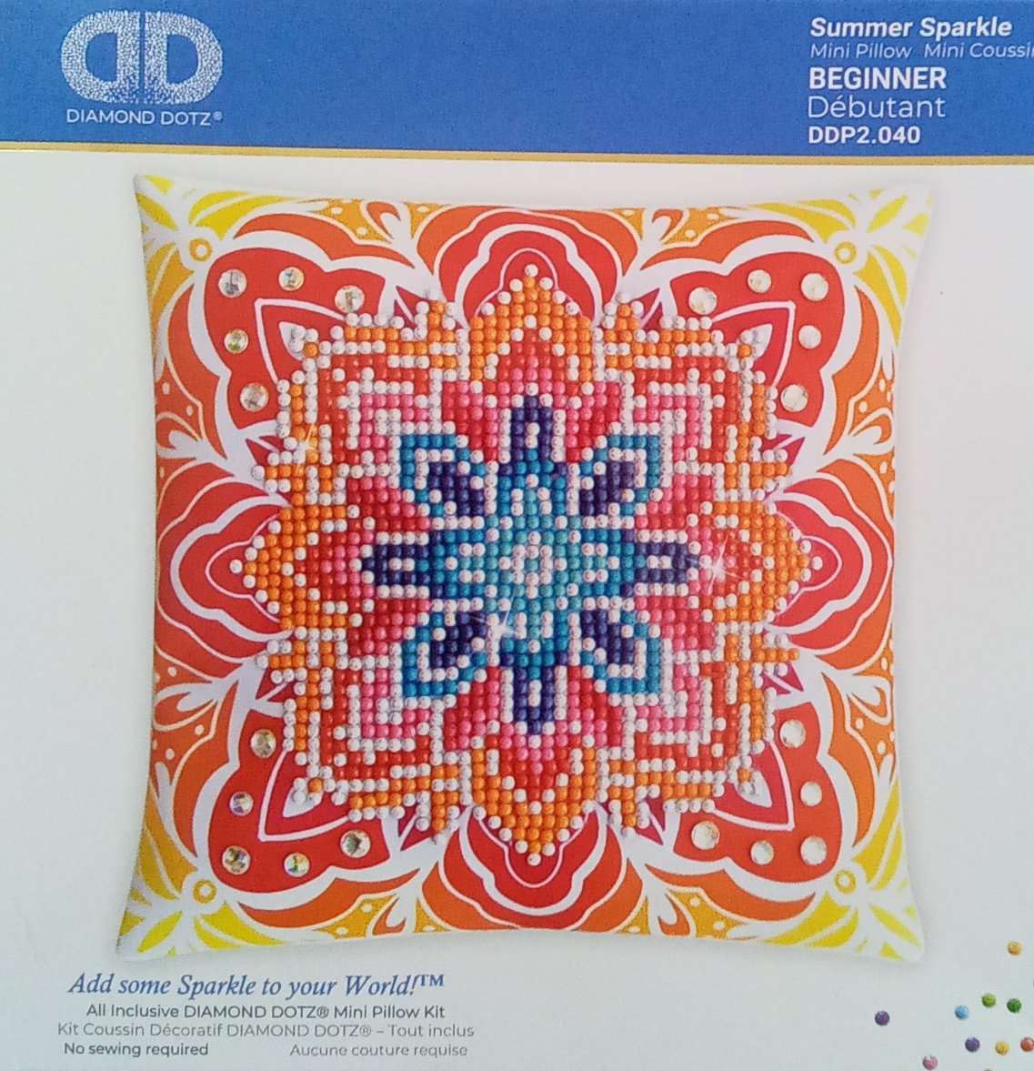 Diamond dotz - cuscino