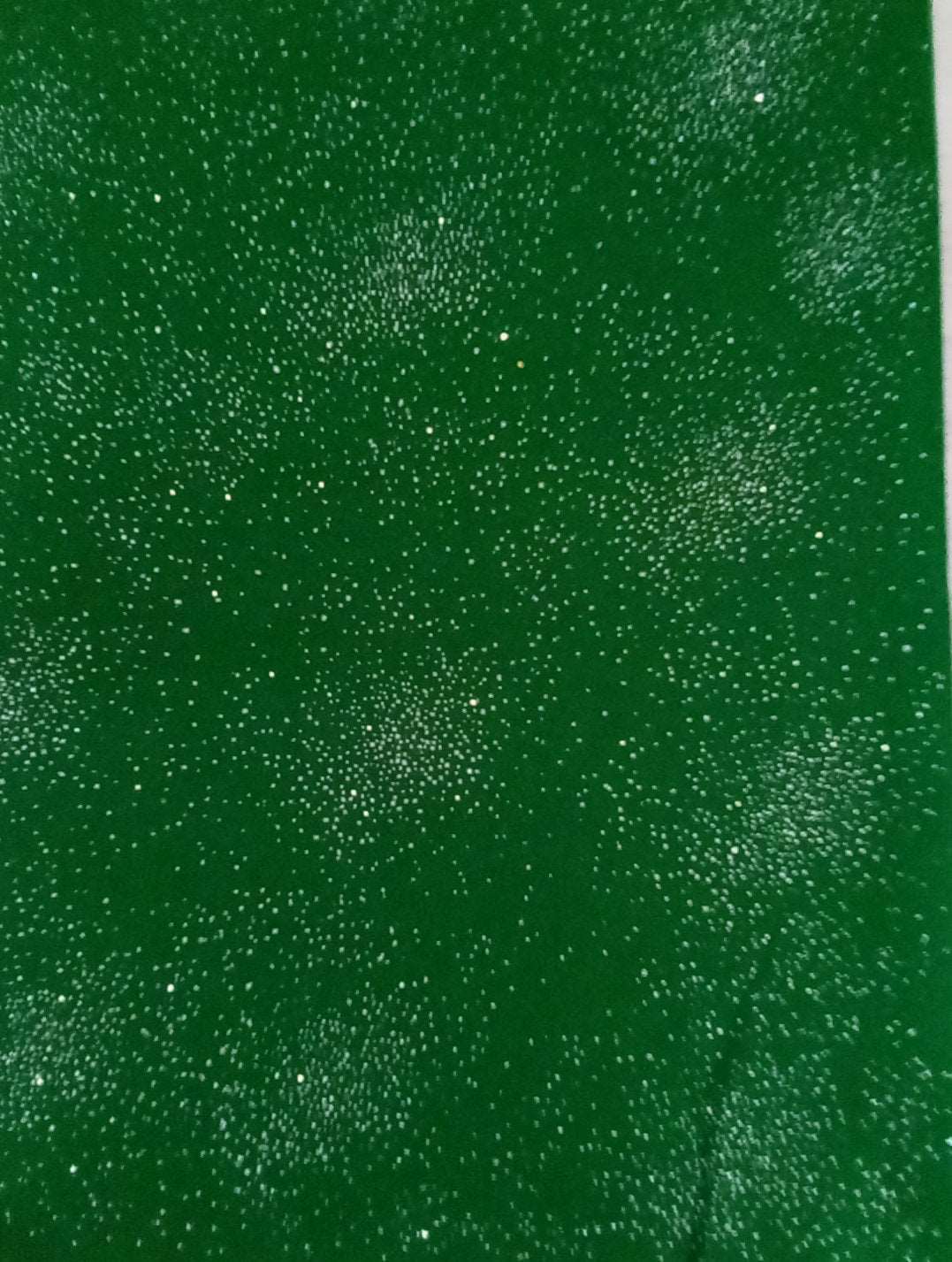 Foglio Pannolenci glitter argento verde