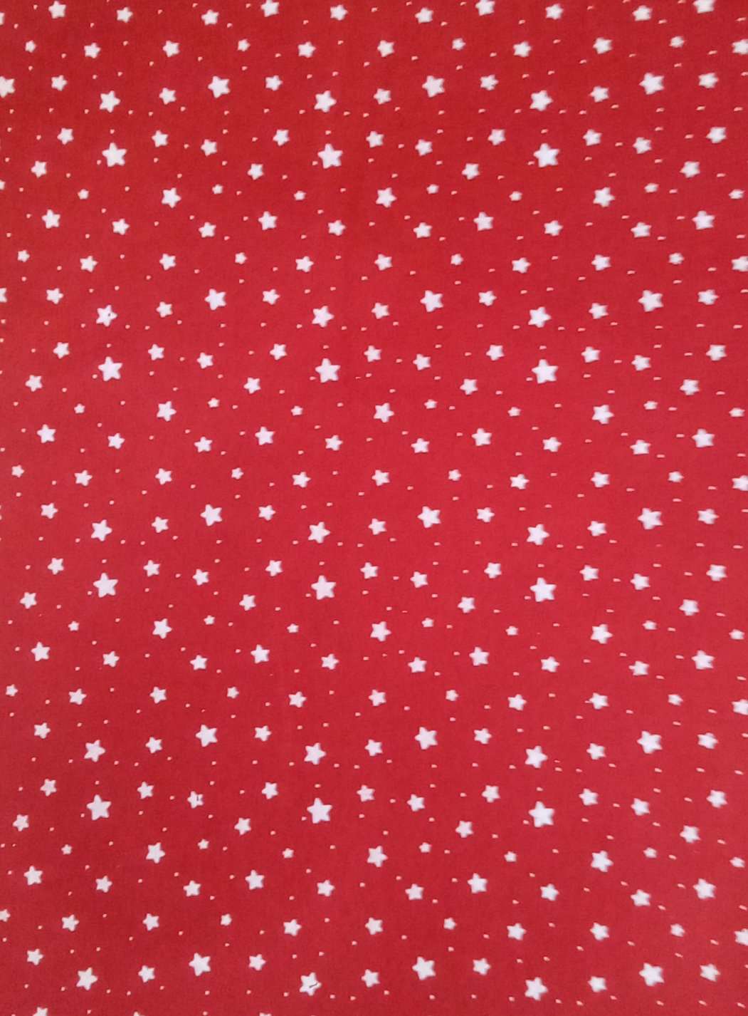 Foglio Pannolenci stelle rosso