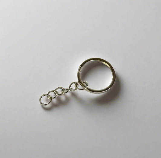 Anello portachiavi con catena