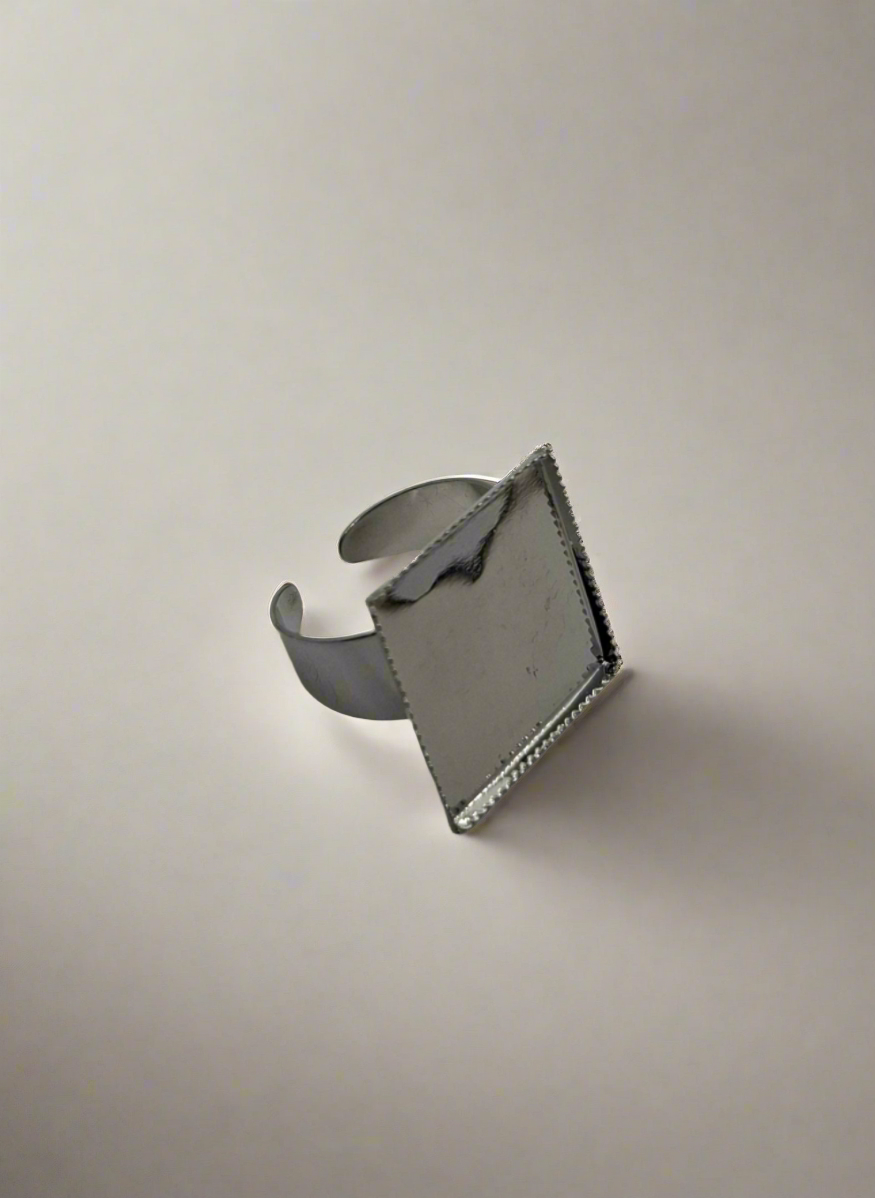 Base anello quadrato