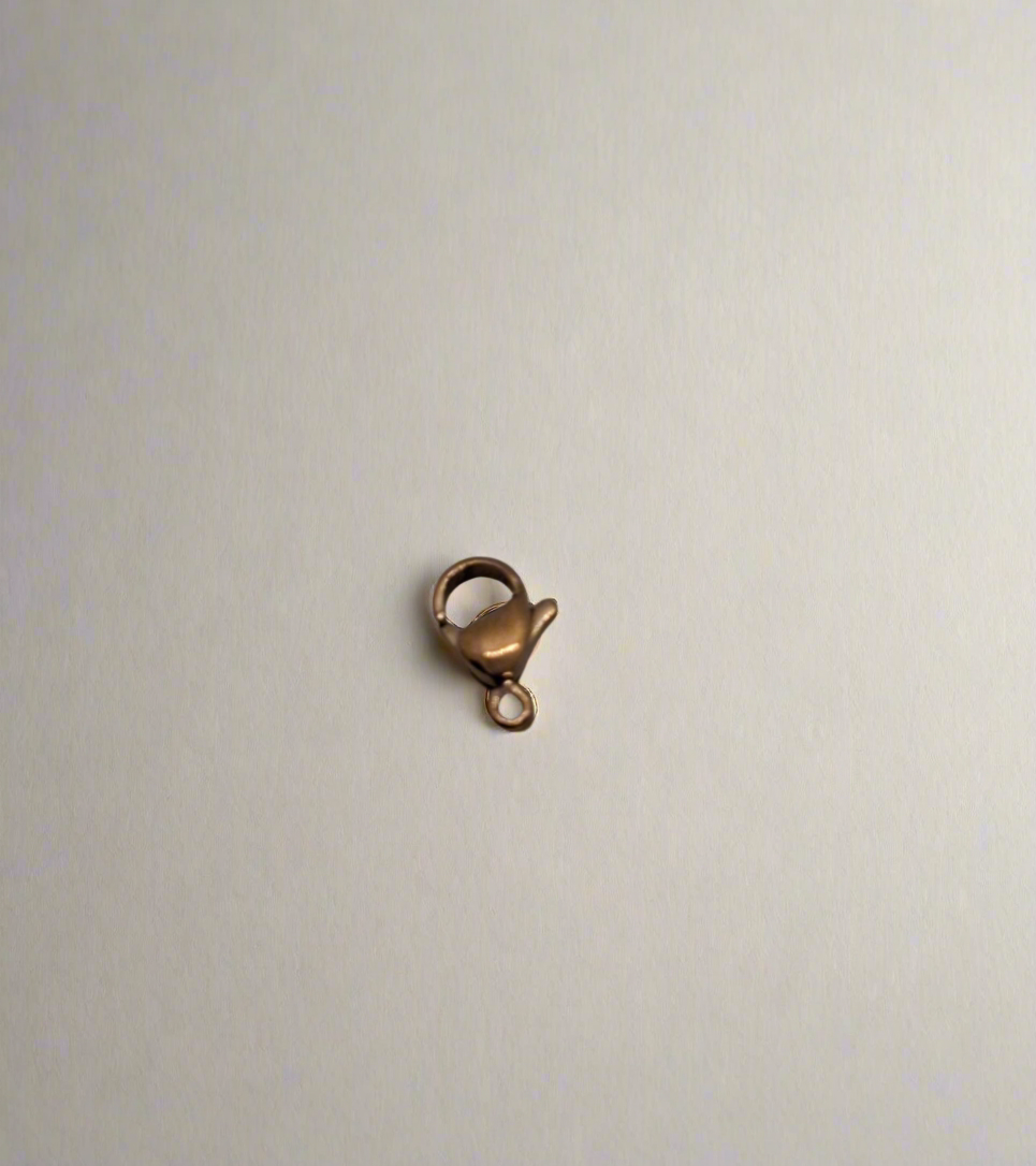 Chiusura moschettone oro