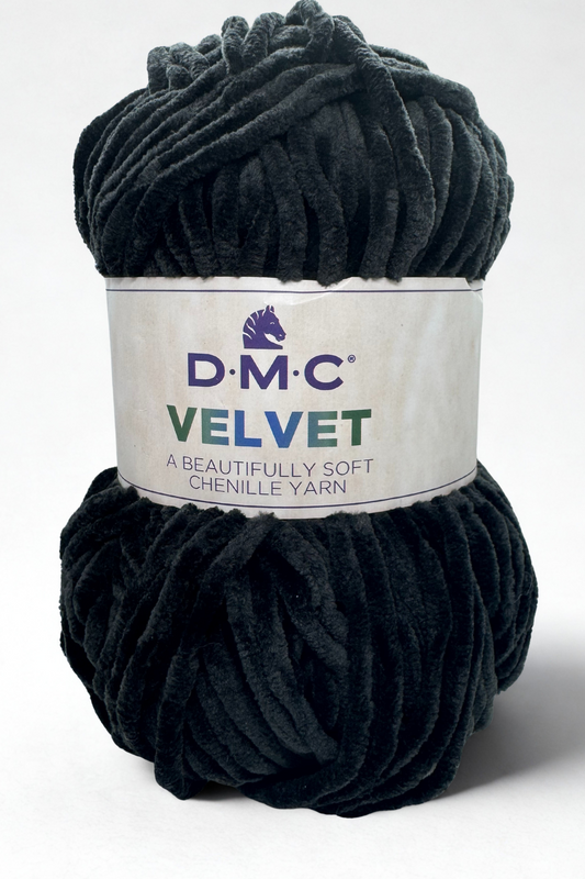 Ciniglia velvet nero