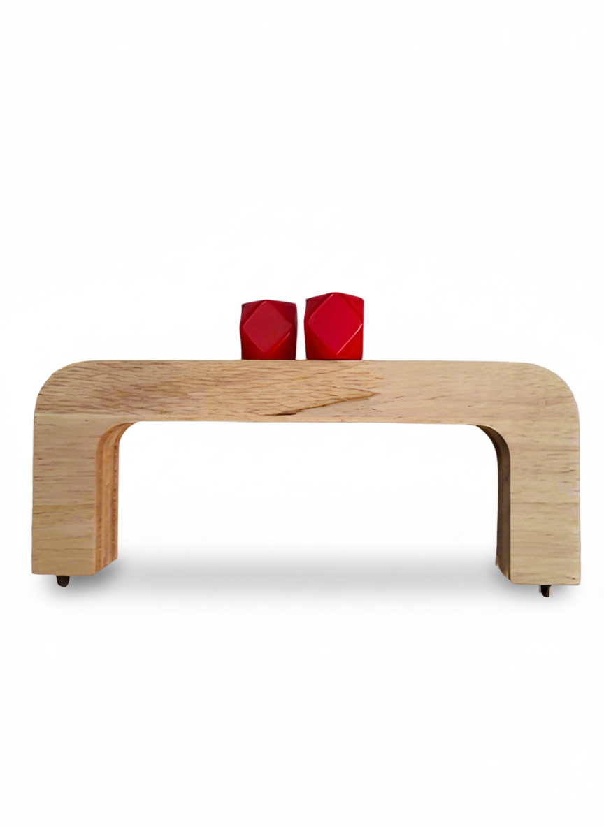Clac legno prisma rosso
