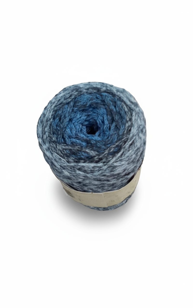 Cotone sfumato blu