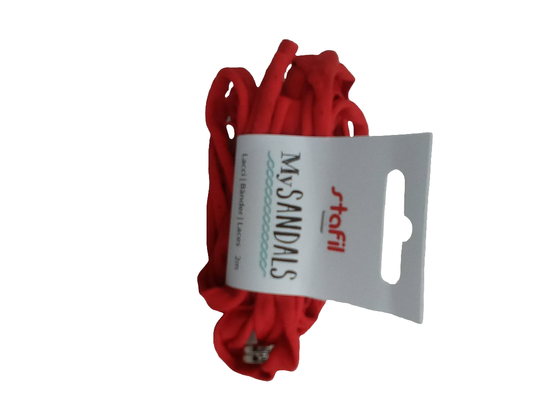 Fettuccia rossa per infradito