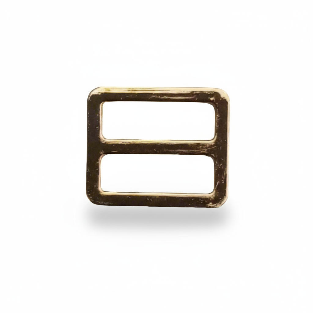Fibbia per borse rettangolare oro